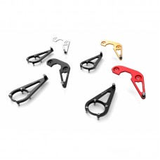DBK Special Parts (Ducabike) Steering Damper Mount for the Ducati Scrambler Cafe Racer DBK Special Parts (Ducabike) Steering Damper Mount for the Ducati Scrambler Cafe Racer