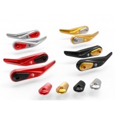 DBK Special Parts (Ducabike) Billet Hand Guard Protectors With Slider for the 2015+ Ducati Multistrada 1260 / 1200 / 950 and Hypermotard 950