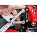DBK Special Parts (Ducabike) Adjustable Rearset Supports for the Ducati 749/999 DBK Special Parts (Ducabike) Adjustable Rearset Supports for the Ducati 749/999