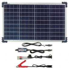 EarthX OptiMate 3 amp Lithium Battery SOLAR Charger / Maintainer TM-522-D4 40W