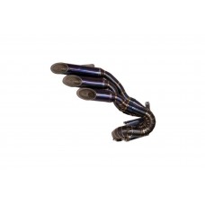 FF By Fresco Slip-on TRIPLE SLASH Exhaust for MV Agusta Turismo Veloce