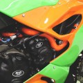 SamcoSport 4 Piece Silicone Coolant Race Bike Design Hose Set For Kawasaki ZX-6R (2009+)