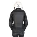 Helite XENA Women's Leather Airbag Jacket in Black