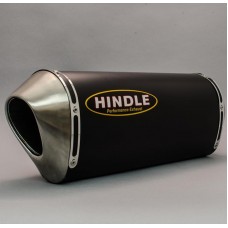 Hindle Exhaust for Yamaha Vmax (09-15)  Dual Slipon Adapter with Evolution Black Ceramic Mufflers