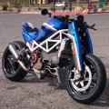 2007 Ducati Monster S4RS Captain America Paolo Tex BellissiMoto Custom