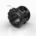 Kbike Large Hub Rear Billet Eccentric -LIMITED BLACK EDITION PART