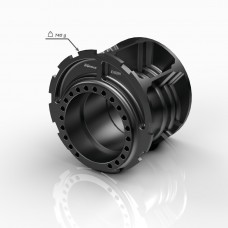 Kbike Large Hub Rear Billet Eccentric -LIMITED BLACK EDITION PART