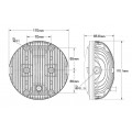 Koso THUNDERBOLT 7 Inch LED Round Headlight Koso THUNDERBOLT 7 Inch LED Round Headlight