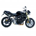 Leo Vince LV One Evo Carbon Fiber | 2 Slip-On Exhaust For Triumph Street Triple 675/R '07-12/'09-12