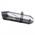 Leo Vince LV One Evo Stainless Steel | Slip-On Exhaust For Honda NC700S '06-17, NC700X '06-18