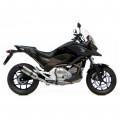 Leo Vince LV One Evo Stainless Steel | Slip-On Exhaust For Honda NC700S '06-17, NC700X '06-18 Leo Vince LV One Evo Stainless Steel | Slip-On Exhaust For Honda NC700S '06-17, NC700X '06-18