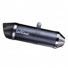 Leo Vince LV One Evo Carbon Fiber | Slip-On Exhaust For Honda NC700S '06-17, NC700X '06-18