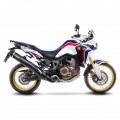 Leo Vince Nero Stainless Steel | Slip-On Exhaust For Honda CRF1000L AFRICA TWIN 2016-2017
