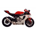 Leo Vince Factory S Stainless Steel | Slip-On Exhaust For Yamaha YZF-R1/M '15-16