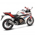 Leo Vince LV One Evo Stainless Steel | Slip-On Exhaust For Honda CB500F '13-19, CBR500R '13-19