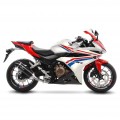 Leo Vince Nero Stainless Steel | Slip-On Exhaust For Honda CBR500R '13-19, CB500F '13-19