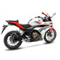 Leo Vince Nero Stainless Steel | Slip-On Exhaust For Honda CBR500R '13-19, CB500F '13-19