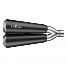 Leo Vince GP Duals Stainless Steel | Slip-On Exhaust For Honda CBR500R '13-19, CB500X '12-19, CB500F '13-19