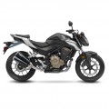 Leo Vince GP Duals Stainless Steel | Slip-On Exhaust For Honda CBR500R '13-19, CB500X '12-19, CB500F '13-19