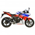Leo Vince LV One Evo Carbon Fiber | Slip-On Exhaust For Honda CB300F '15-19, CBR300R '11-19 Leo Vince LV One Evo Carbon Fiber | Slip-On Exhaust For Honda CB300F '15-19, CBR300R '11-19