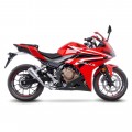 Leo Vince LV-10 Stainless Steel | Slip-On Exhaust For Honda CBR500R, CB500F, CB500X (2019+)