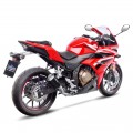 Leo Vince LV-10 Black Edition Stainless Steel | Slip-On Exhaust For Honda CBR500R, CB500F, CB500X (2019+) Leo Vince LV-10 Black Edition Stainless Steel | Slip-On Exhaust For Honda CBR500R, CB500F, CB500X (2019+)