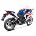 Leo Vince LV-10 Black Edition Stainless Steel | Slip-On Exhaust For Honda CBR250R 2011-2013 Leo Vince LV-10 Black Edition Stainless Steel | Slip-On Exhaust For Honda CBR250R 2011-2013