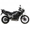 Leo Vince Nero Stainless Steel | Slip-On Exhaust For Triumph Tiger 800 XC/XR '11-16 Leo Vince Nero Stainless Steel | Slip-On Exhaust For Triumph Tiger 800 XC/XR '11-16