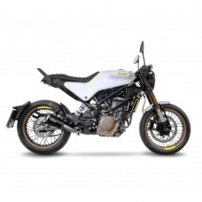 Leo Vince LV-10 Black Edition Stainless Steel | Slip-on Exhaust For Husqvarna Svartpilen 401/Vitpilen 401 '18 -19