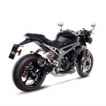 Leo Vince Factory S Carbon Fiber | Slip-On Exhaust For Triumph Speed Triple 1050/RS/S '18-19