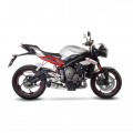 Leo Vince LV One Evo Stainless Steel | Slip-On Exhaust For Triumph Triple 765 S/R/RS '17-19 Leo Vince LV One Evo Stainless Steel | Slip-On Exhaust For Triumph Triple 765 S/R/RS '17-19