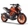 LUIMOTO R Rider Seat Cover for the KTM 125 / 250 / 390 Duke (2017+)
