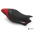 LUIMOTO (Diamond Edition) Rider Seat Cover for the 2017+ DUCATI MONSTER 1200 / 821
