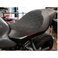 LUIMOTO (Diamond Edition) Rider Seat Cover for the 2017+ DUCATI MONSTER 1200 / 821 LUIMOTO (Diamond Edition) Rider Seat Cover for the 2017+ DUCATI MONSTER 1200 / 821