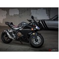 LUIMOTO Styleline Rider Seat Cover for the Honda CBR500R (2016+), CB500F (16-20), and CBR400R (16-18)