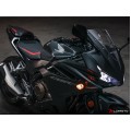 LUIMOTO Styleline Rider Seat Cover for the Honda CBR500R (2016+), CB500F (16-20), and CBR400R (16-18)