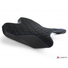 LUIMOTO Diamond Edition Motorcycle Rider Seat Cover for YAMAHA YZF-R6 (08-16)