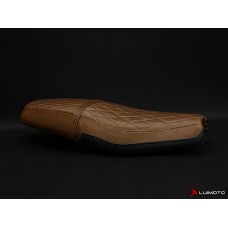 LUIMOTO Vintage DIAMOND Seat Cover for the Triumph Street Twin (16-22) and Speed Twin 900 (22-24)