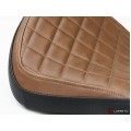 LUIMOTO Vintage Diamond Seat Cover for the Triumph Bobber