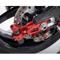 Motocorse Billet Aluminum Chain Adjuster and Rear Brake Caliper Support Bracket for OVERSUSPENSION for Ducati Panigale / Streetfighter V4 (2025+) Motocorse Billet Aluminum Chain Adjuster and Rear Brake Caliper Support Bracket for OVERSUSPENSION for Ducati Panigale / Streetfighter V4 (2025+)