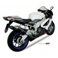 MIVV 2 Slip-on, GP Carbon, Standard Exhaust For Aprilia RSV 1000 04-08 and Tuono Fighter 1000 06-10