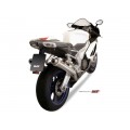 MIVV 2 Slip-on, X-cone Stainless Steel, Standard Exhaust For Aprilia RSV 1000 04-08, Tuono Fighter 1000 06-10