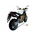 MIVV 2 Slip-on, Suono Stainless Steel, Standard Exhaust For Aprilia Shiver 750 2008-2016