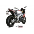 MIVV Slip-on, MK3 Black, Standard Exhaust For Aprilia Tuono V4 1100 2018-2020 MIVV Slip-on, MK3 Black, Standard Exhaust For Aprilia Tuono V4 1100 2018-2020