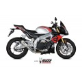 MIVV Slip-on, MK3 Stainless Steel, Standard Exhaust For Aprilia Tuono V4 1100 2018-2020 MIVV Slip-on, MK3 Stainless Steel, Standard Exhaust For Aprilia Tuono V4 1100 2018-2020