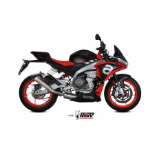 MIVV Full System 1x1, X-M1 Titan, Alto/High up Exhaust For Aprilia RS 660 20-21, Tuono 660 21