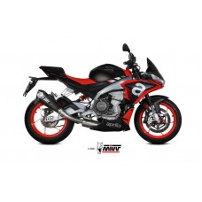 MIVV Full System 1x1, Delta Race Carbon, Alto/High up Exhaust For Aprilia RS 660 20-21, Tuono 660 21