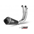MIVV Full System 1x1, Delta Race Black, Standard Exhaust For Aprilia RS 660 / Tuono 660