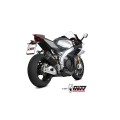 MIVV Slip-on, SR-1 Black Titanium, Standard Exhaust For Aprilia RSV4/Tuono V4 1100 2021-2023 MIVV Slip-on, SR-1 Black Titanium, Standard Exhaust For Aprilia RSV4/Tuono V4 1100 2021-2023