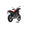 MIVV Slip-on, Dakar Black Stainless Steel, Standard Exhaust For Aprilia Tuareg 660 2022-2023 MIVV Slip-on, Dakar Black Stainless Steel, Standard Exhaust For Aprilia Tuareg 660 2022-2023